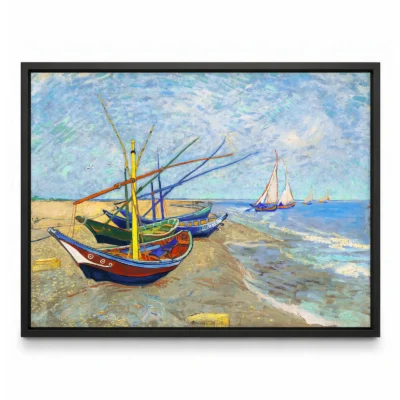 Vincent van Gogh Wall Art – Fishing Boats at Les Saintes