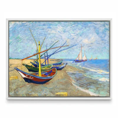 Vincent van Gogh Wall Art – Fishing Boats at Les Saintes
