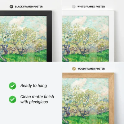 Vincent van Gogh Wall Art – Orchard in Blossom