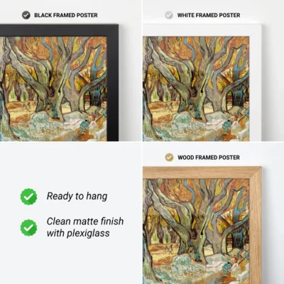Vincent van Gogh Wall Art – The Large Plane Trees