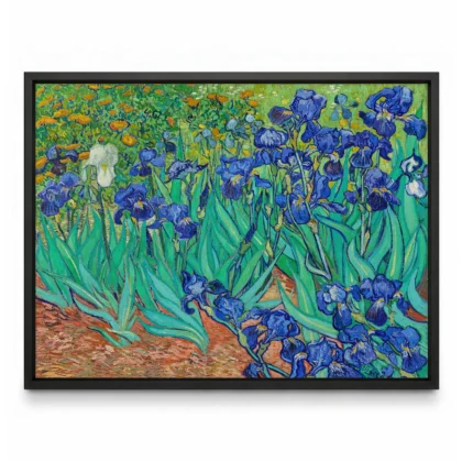 Vincent van Gogh Wandbild – Irisen im Garten