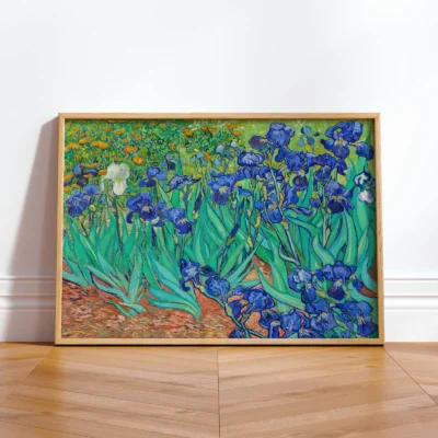 Vincent van Gogh Wall Art – Irises in the Garden