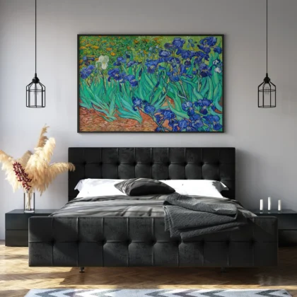 Vincent van Gogh Wandbild – Irisen im Garten