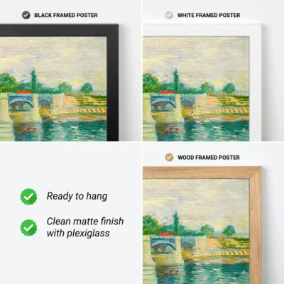 Vincent van Gogh Wall Art – The Bridge at Courbevoie