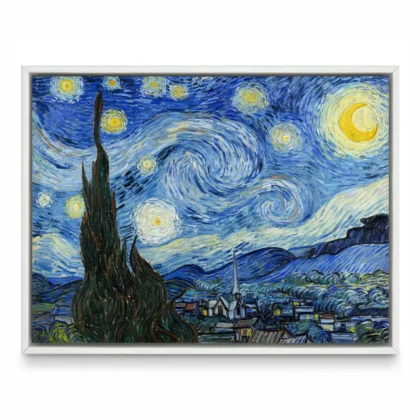 Vincent van Gogh paveikslas – Žvaigždėta naktis