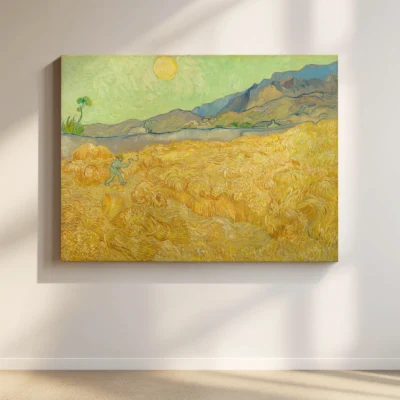 Vincent van Gogh Wall Art – Wheatfield with a Reaper