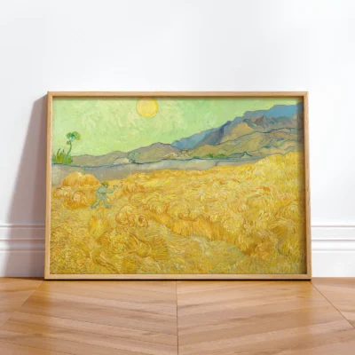 Vincent van Gogh Wall Art – Wheatfield with a Reaper
