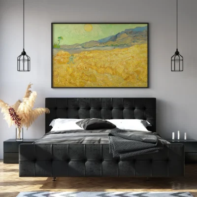 Vincent van Gogh Wall Art – Wheatfield with a Reaper