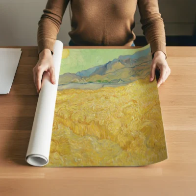 Vincent van Gogh Wall Art – Wheatfield with a Reaper