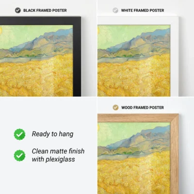 Vincent van Gogh Wall Art – Wheatfield with a Reaper