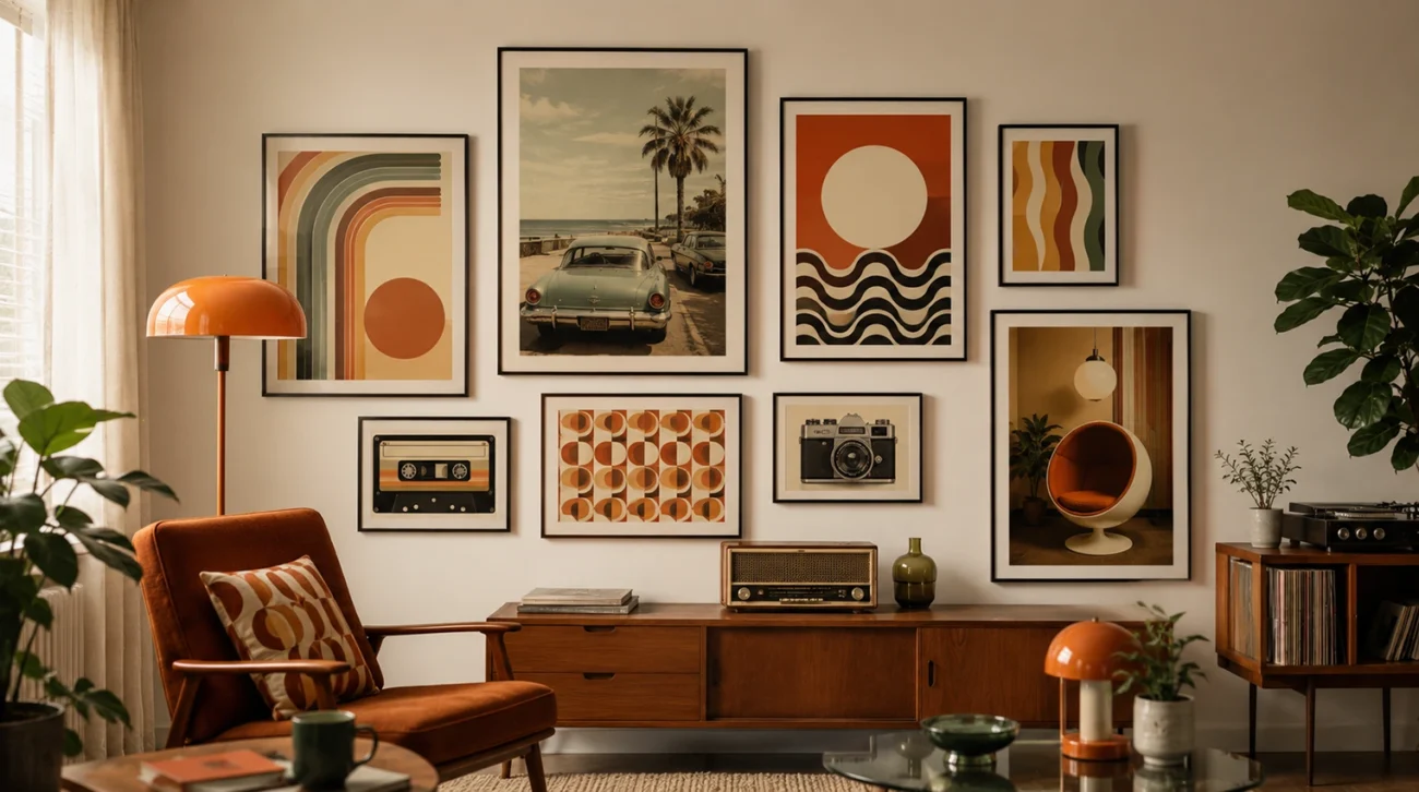10 Retro Wall Art Ideas to Transform Your Space Instantly