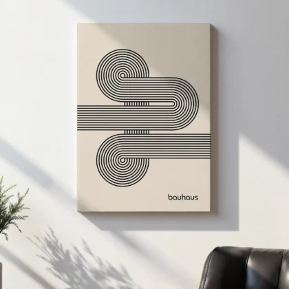 Bauhaus Art Print – Moving Lines