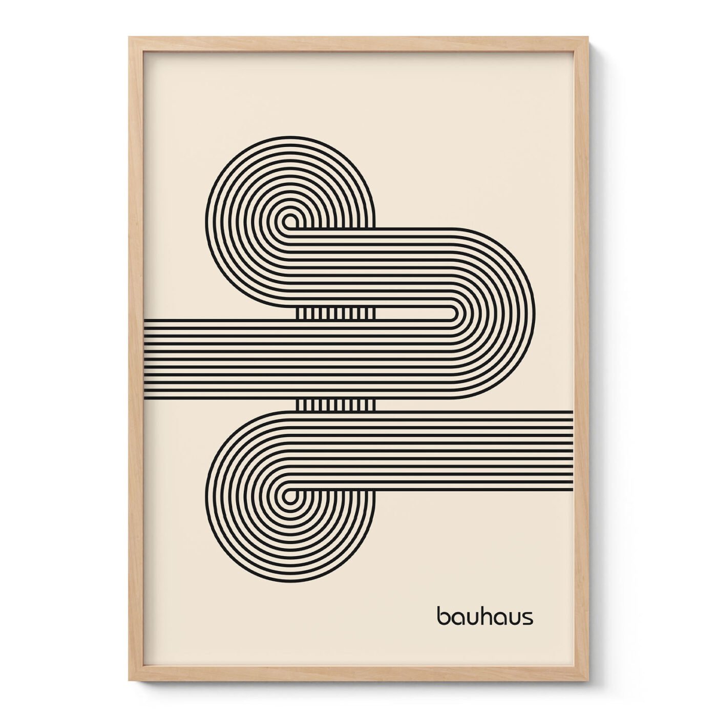 Bauhaus Art Print – Moving Lines
