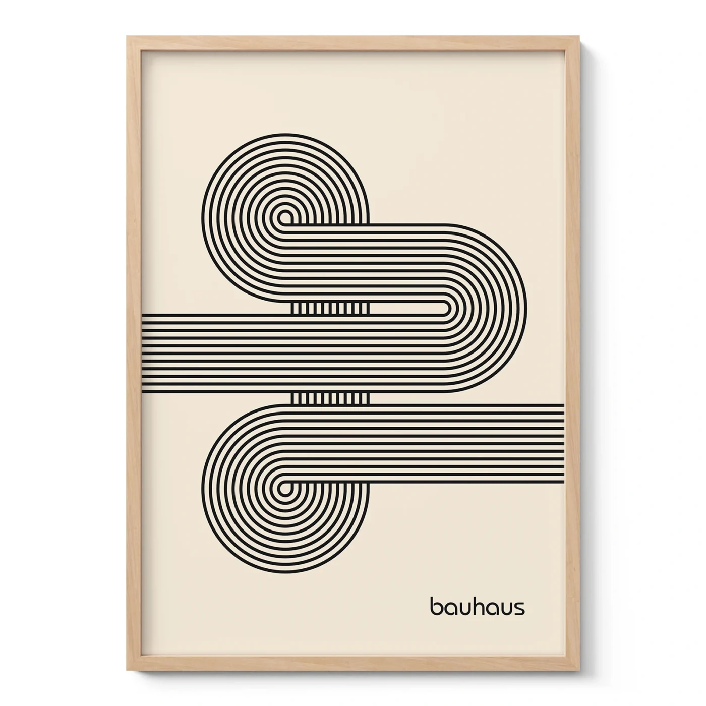 Bauhaus Art Print – Moving Lines