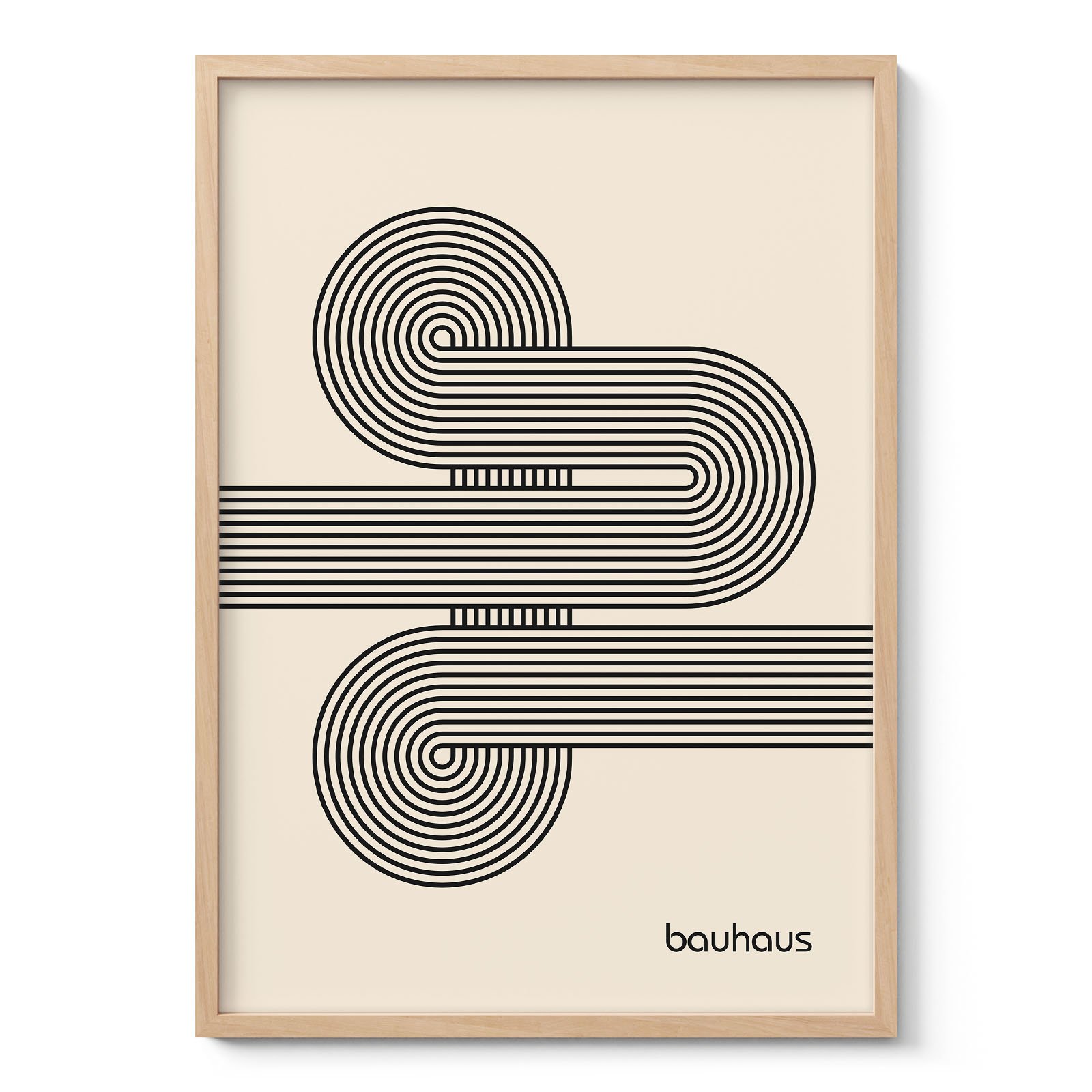 Bauhaus Art Print – Moving Lines