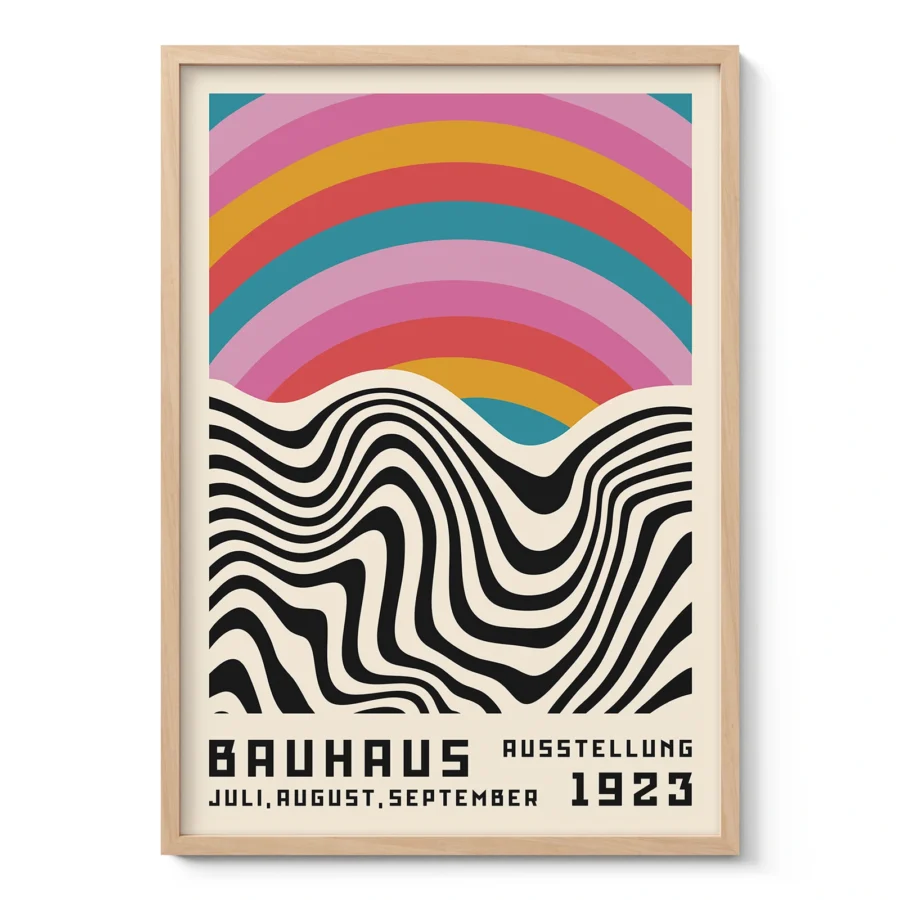 Bauhaus Print – Color Horizon