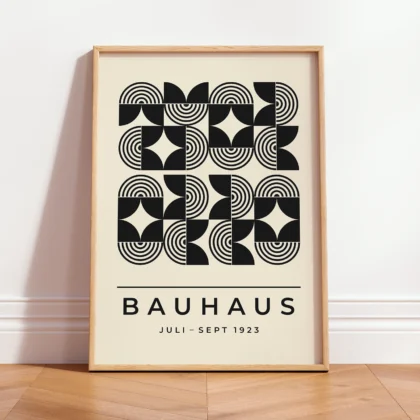 Bauhaus paveikslas – Juodas laukas