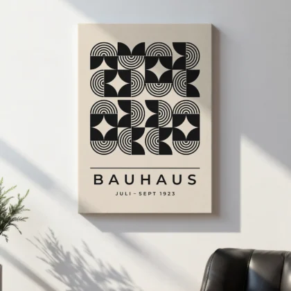Bauhaus paveikslas – Juodas laukas
