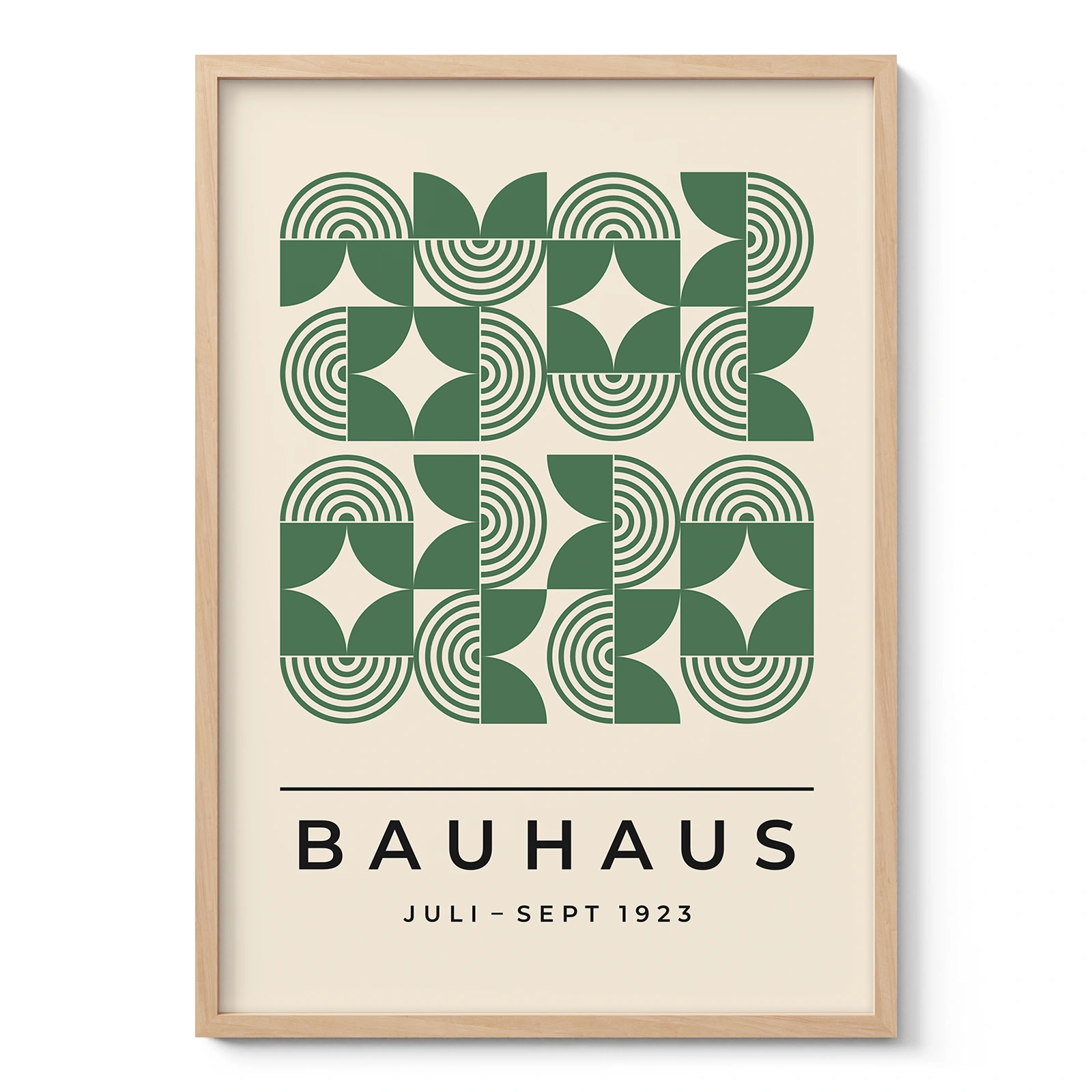 Bauhaus Art Print – Green Field