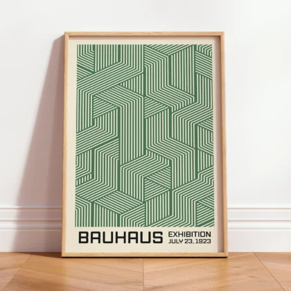 Bauhaus paveikslas – Žalių linijų žaismas