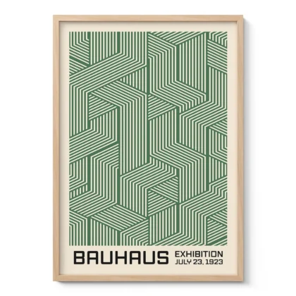 Bauhaus paveikslas – Žalių linijų žaismas