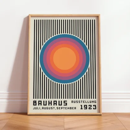 Bauhaus Exhibition Poster – Print for Wall Decor