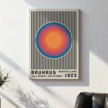 Bauhaus Exhibition Poster – Print for Wall Decor
