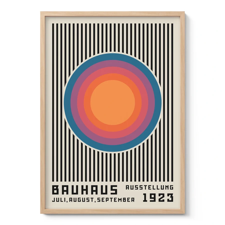 Bauhaus Exhibition Poster – Print for Wall Decor