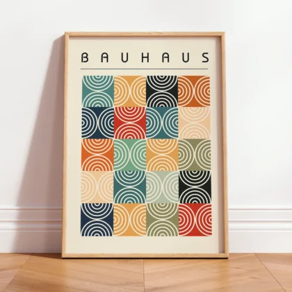 Bauhaus Print – Color Arcs