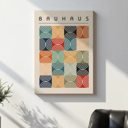 Bauhaus Print – Color Arcs