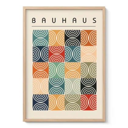 Bauhaus Print – Color Arcs
