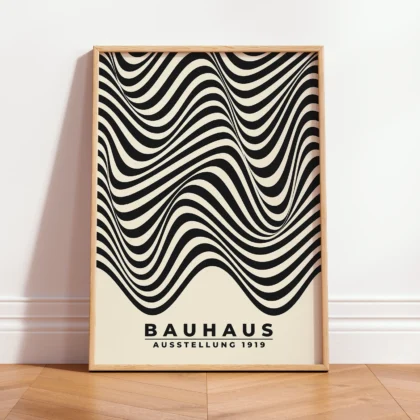 Bauhaus paveikslas – Juodos bangos