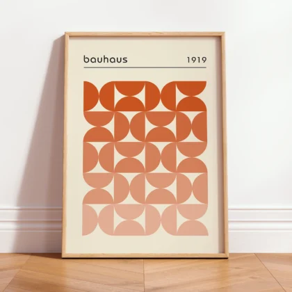 Bauhaus 1919 Wandbilder – Warm Silence