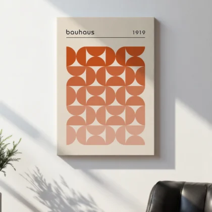Bauhaus 1919 Wandbilder – Warm Silence