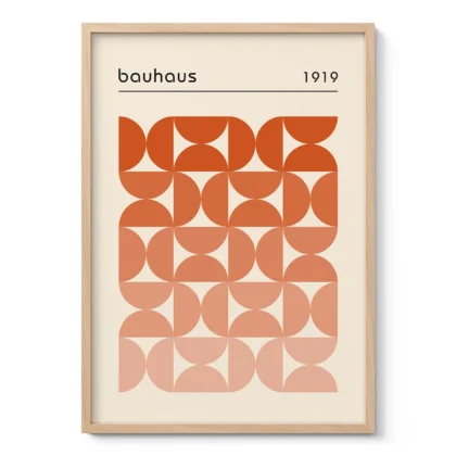 Bauhaus 1919 Wandbilder – Warm Silence