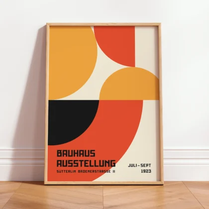 Bauhaus Wandbild – Geometrische Komposition 1923
