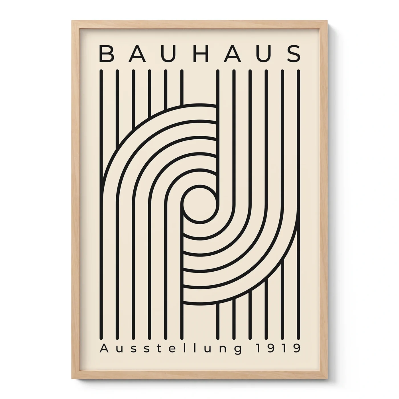 Bauhaus Art Print – Urban Arcs