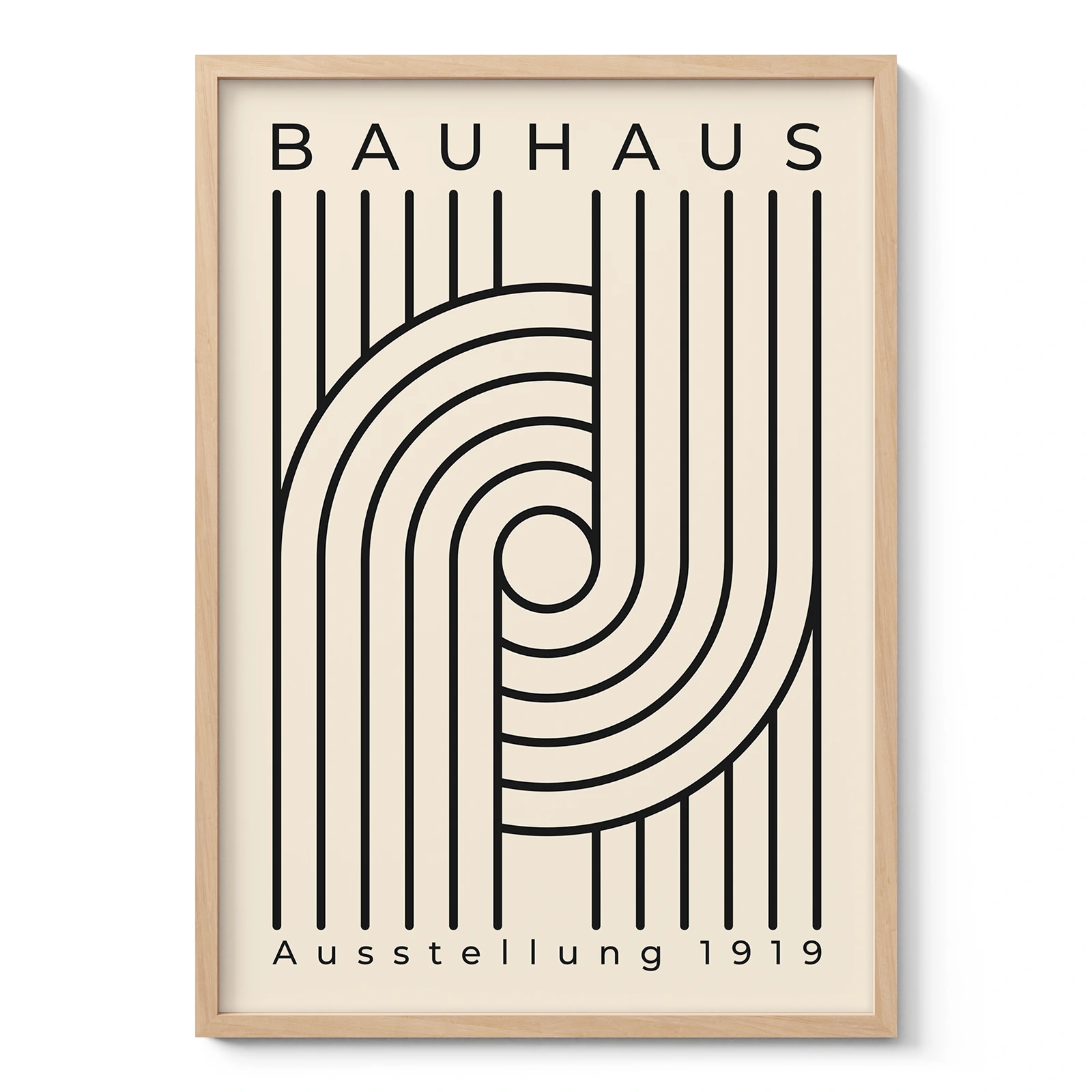 Bauhaus Art Print – Urban Arcs