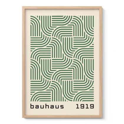 Bauhaus paveikslas – Žalia tyla