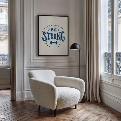 Be Strong Motivational Poster
