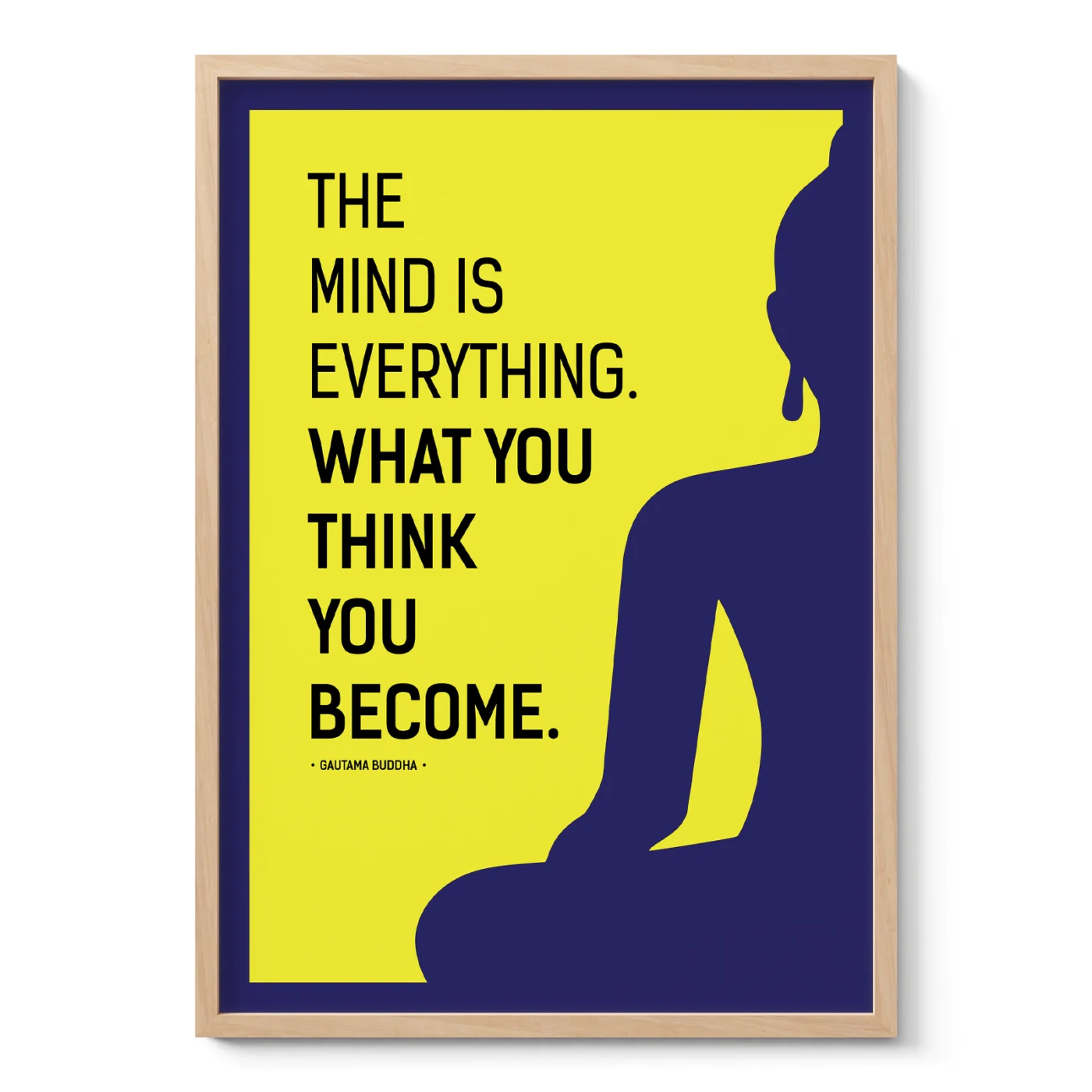 Buddha Quote Poster or Canvas Print