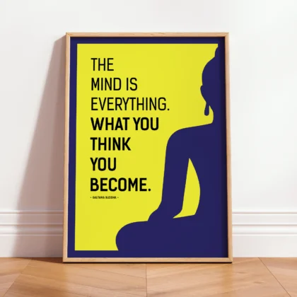 Buddha Quote Poster or Canvas Print