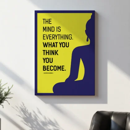 Buddha Quote Poster or Canvas Print