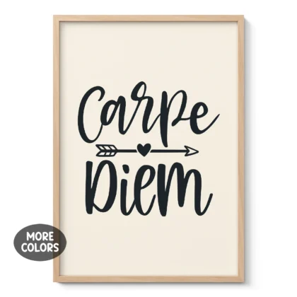 Carpe Diem Poster or Canvas Print