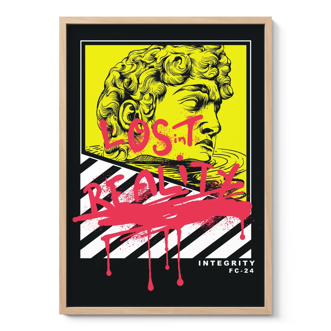 David Street Art Poster – Lost in Reality Print