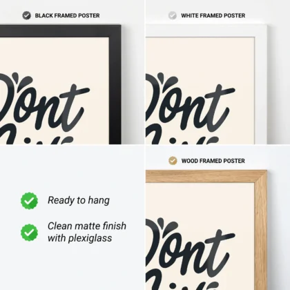 Don’t Give Up – Poster or Canvas Print