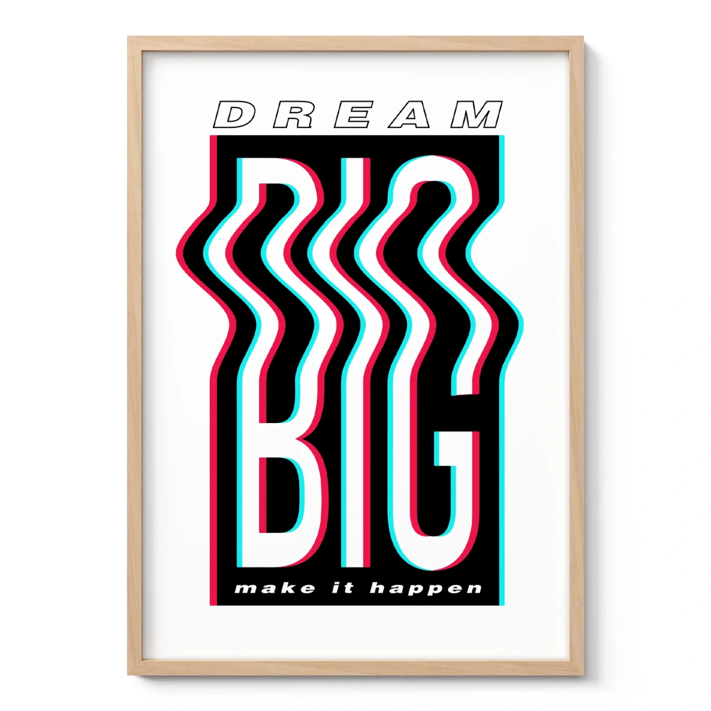 Dream Big Wall Art – Make It Happen