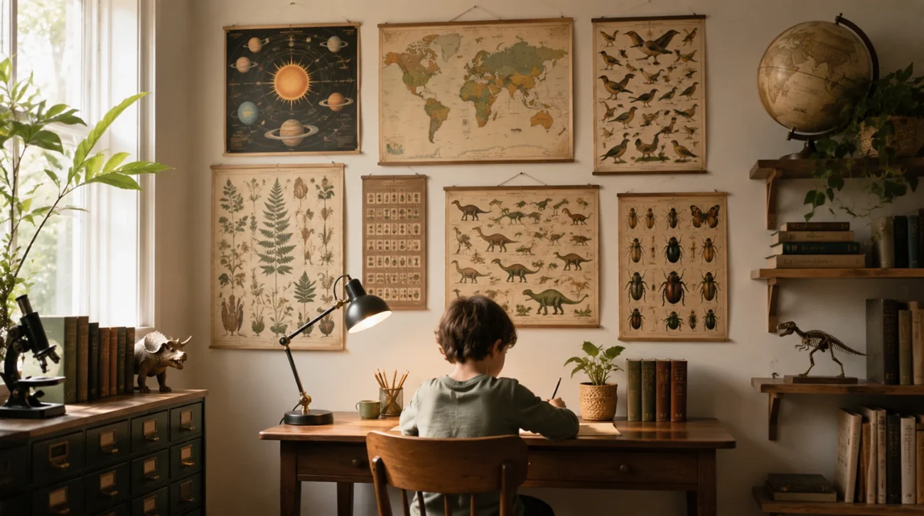 Educational Vintage Posters: A Nostalgic Way to Learn and Decorate