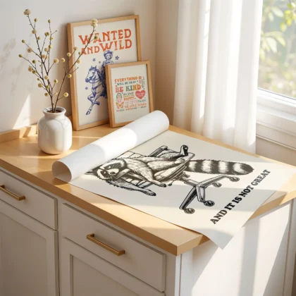 Raccoon Wall Art – It Is What It Is and It Is Not Great