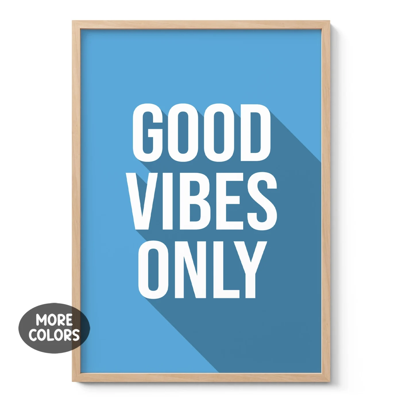 Good Vibes Only Wall Art